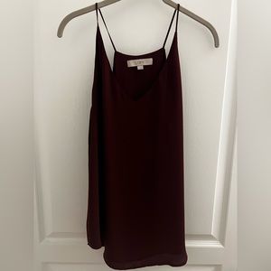 LOFT Burgundy Tanktop